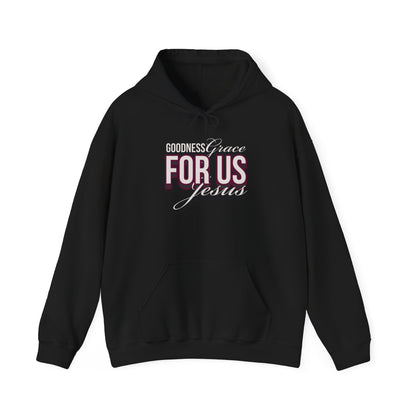 Goodness Grace Christian Hoodie - Goodness, Grace, For Us Jesus Sweatshirt | Stylish Faith Apparel, Gift for Believers, Everyday Wear, [...]