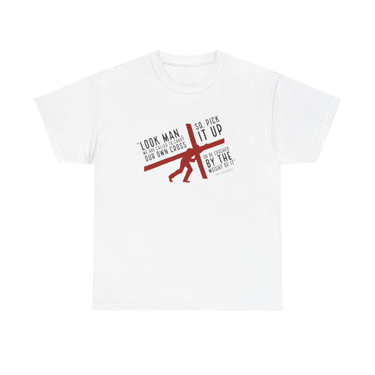 "Be Crushed by the Weight" Unisex Heavy Cotton Tee