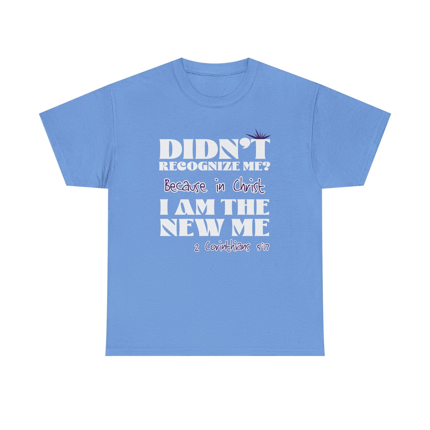 "Didn't Recognize Me" Unisex Heavy Cotton Tee